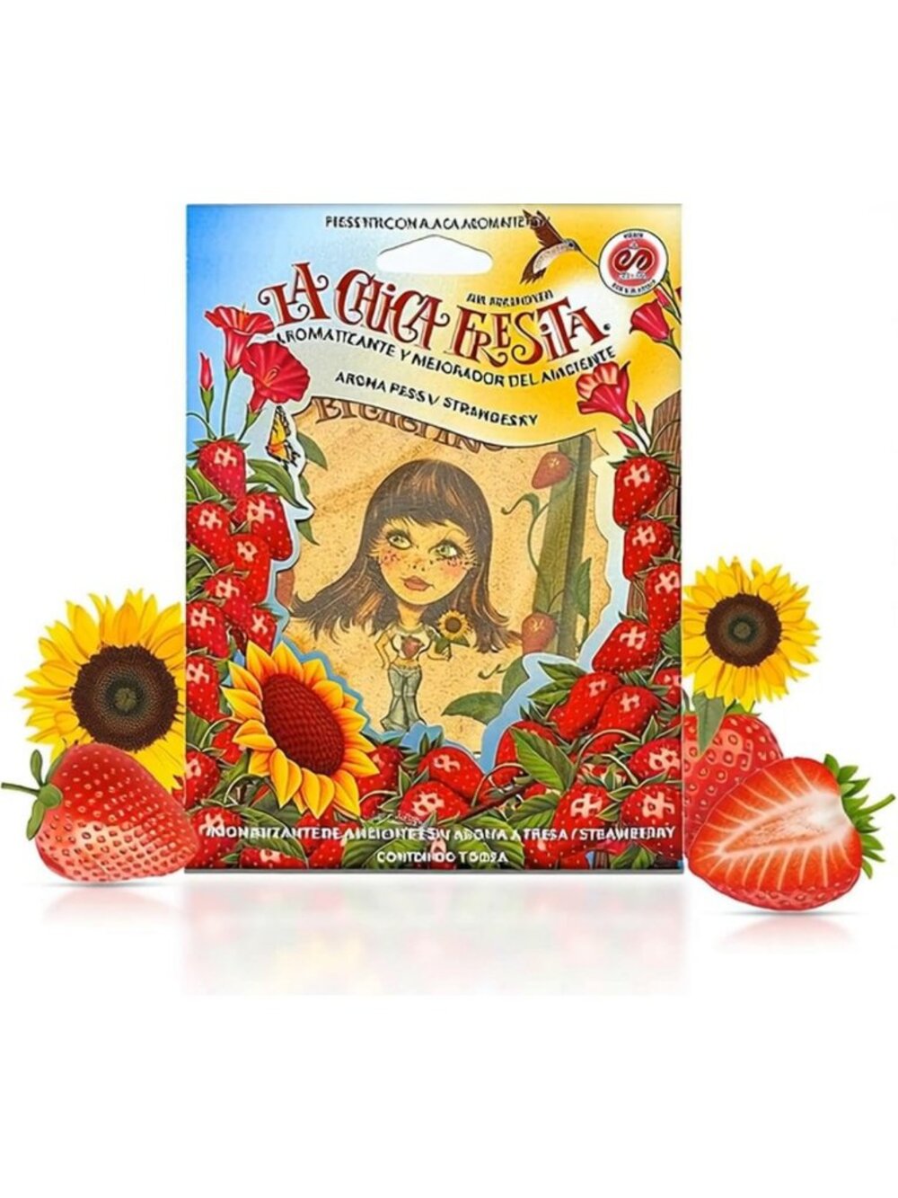 15-Piece Strawberry Scented Aroma Set | Chica Fresa Fragrance Collection
